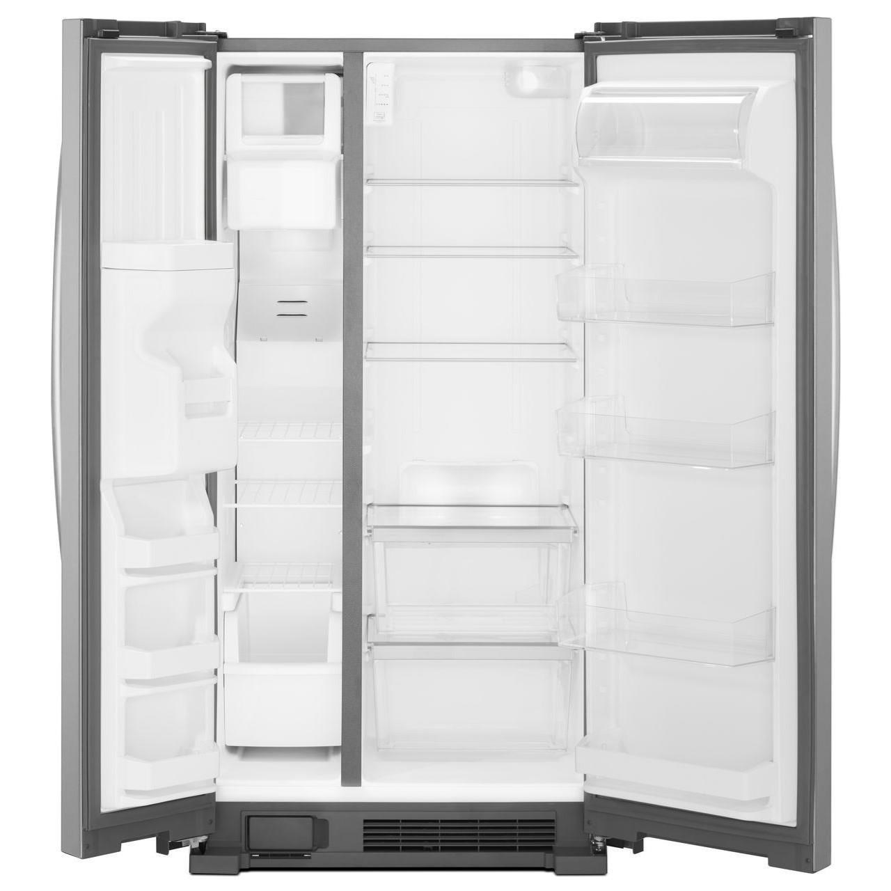 Whirlpool WRS311SDHM 33inch Wide SidebySide Refrigerator 21 cu. ft